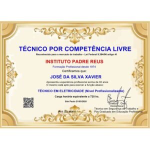 Técnico Livre 720 hs